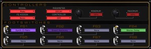 Controllers of guitar synth