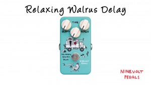 NINEVOLT PEDALS walrus delay ディレイ