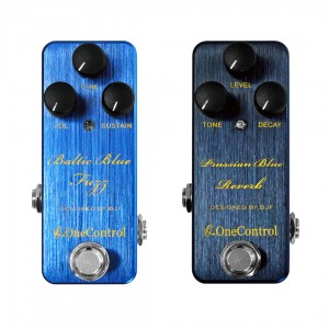 Baltic Blue Fuzz & Prussian Blue Reverb | One Control