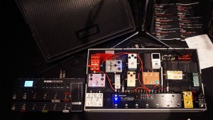 Pedalsboards at NHK Hall