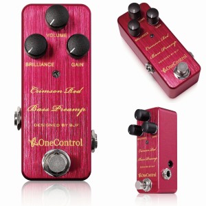 One Control Crimson Red Bass Preamp