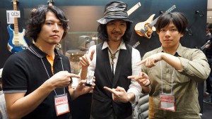 Shun Nokina, Jake Cloudchair and Sho Iwata